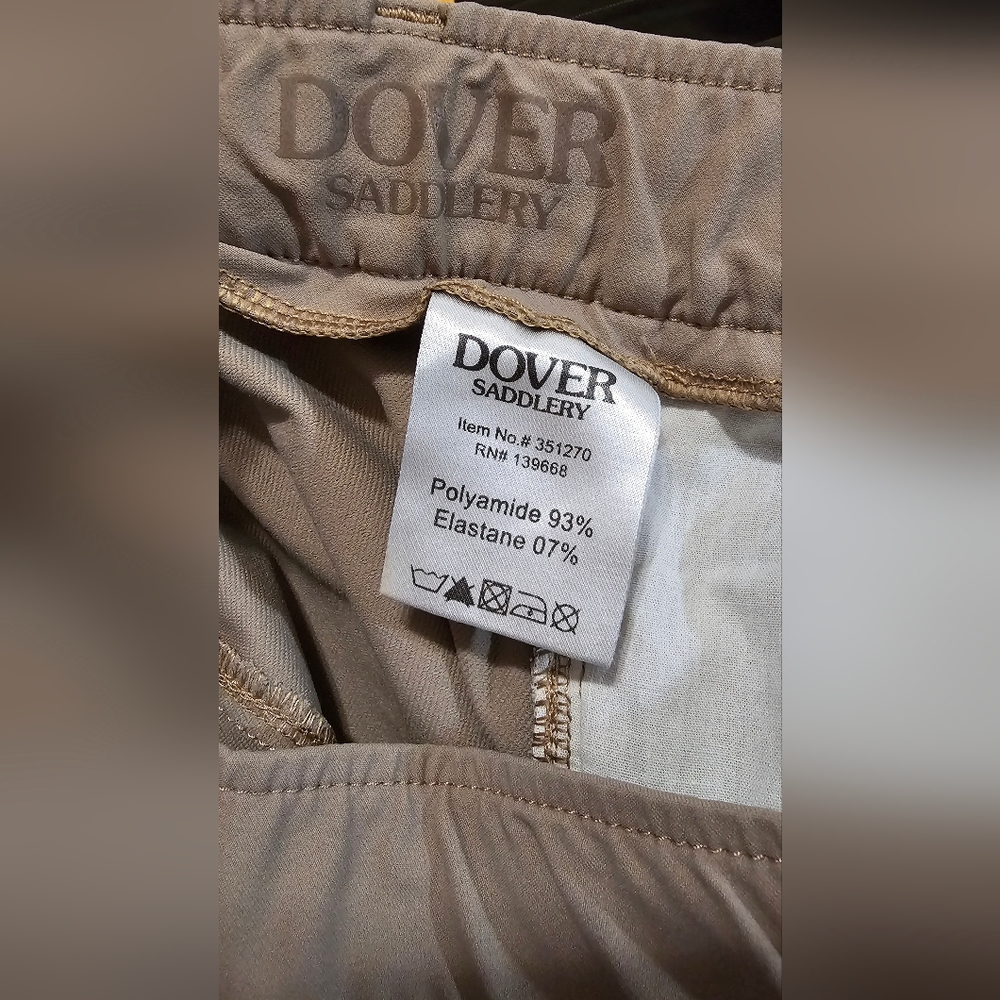 Dover Saddlery Tan Riding Pants - Picture 7 of 8